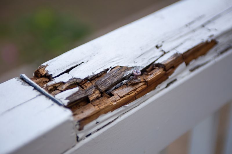Damaged Deck Railing